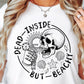 Dead Inside But Beachy Bone Skull Svg Files, Svg Tshirt, Png and Svg Sublimation Design, Svg Files For Cricut, Silhouette