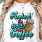 Sublimation PNG Sublimation PNG - Fueled by BPD and Coffee T-shirt Png Design, Retro Hippy Sublimation, Skeleton Mental health Digital Download PNG File, Commercial Use-Tumblerwrapdesigns