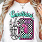 Sublimation PNG Sublimation PNG - Emotions Switch On T-shirt Png Design, Retro Hippy Sublimation, Skeleton Digital Download PNG File, Commercial Use-Tumblerwrapdesigns