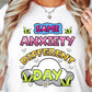 Sublimation PNG Sublimation PNG - Same anxiety Different day T-shirt Png Design, Retro Hippy Sublimation, Mental health Digital Download PNG File, Commercial Use (1)-Tumblerwrapdesigns