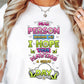 Sublimation PNG Sublimation PNG - Dear person behind me, I hope your having a great day T-shirt Png Design, Retro Hippy Sublimation, Motivational Digital Download PNG File, Commercial Use-Tumblerwrapdesigns