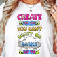 Sublimation PNG Sublimation PNG - Create the life you cant wait to wake up to T-shirt Png Design, Retro Hippy Sublimation, Inspirational Digital Download PNG File, Commercial Use (1)-Tumblerwrapdesigns