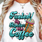 Sublimation PNG Sublimation PNG - Fueled by Bipolard and COffee T-shirt Png Design, Retro Skeleton Sublimation, Funny Mental health Digital Download PNG File, Commercial Use-Tumblerwrapdesigns