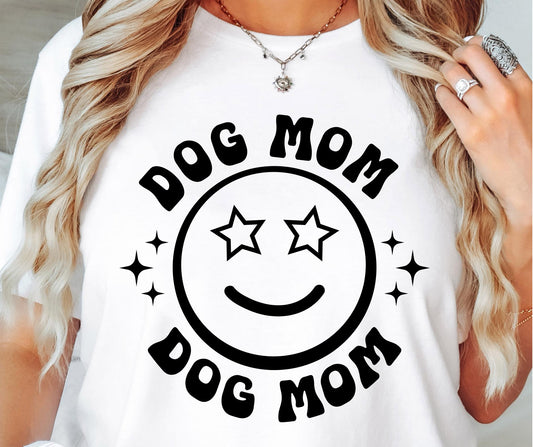 DOG MOM 1, Retro Svg Tshirt, Png and Svg Sublimation Design, Svg Files For Cricut, Silhouette, pocket