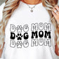 Dog Mom Wave T-shirt Svg Png Design, Retro Groovy Sublimation, Dog Mom  Digital Download PNG File, Svg File, Commercial Use Matching Pocket Front Back