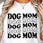 Dog Mom Wavy Retro T-shirt Svg Png Design, Retro Groovy Sublimation, Dog Mom  Digital Download PNG File, Svg File, Commercial Use Matching Pocket Front Back