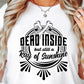 Dead inside but still a ray of sunshine  Svg Png, Sublimation Design, Sassy Retro Png svg, Sarcastic Png, Funny Quote, Sublimation Design,