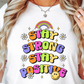 Sublimation PNG Sublimation PNG - Stay Positive Rainbow Emoji T-shirt PNG Design, Sublimation Tee Motivational Digital Download PNG File, Commercial Use-Tumblerwrapdesigns