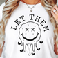 Sublimation PNG Sublimation PNG - Let Them Dead Smile Emoji T-shirt PNG Design, Sublimation Tee Motivational Digital Download PNG File, Commercial Use-Tumblerwrapdesigns