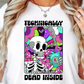 Sublimation PNG Sublimation PNG - Technically Dead Inside Skeleton T-shirt PNG Design, Sublimation Tee Motivational Digital Download PNG File, Commercial Use-Tumblerwrapdesigns