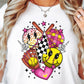 Sublimation PNG Sublimation PNG - Pink Softball Girls T-shirt Png Design, Retro Smile Sublimation, Groovy Vibes Digital Download PNG File, Commercial Use-Tumblerwrapdesigns