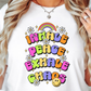 Sublimation PNG Sublimation PNG - Inhale Peace Exhale Chaos Rainbow T-shirt PNG Design, Sublimation Tee Motivational Digital Download PNG File, Commercial Use-Tumblerwrapdesigns