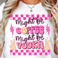 Sublimation PNG Sublimation PNG - Might Be Coffee Vodka Mom Mama T-shirt PNG Design, Sublimation Tee Motivational Digital Download PNG File, Commercial Use-Tumblerwrapdesigns