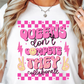 Sublimation PNG Sublimation PNG - Queens Don't Compete They Collaborate T-shirt PNG Design, Sublimation Tee Motivational Digital Download PNG File, Commercial Use-Tumblerwrapdesigns