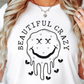 Sublimation PNG Sublimation PNG - Beautiful Crazy Dead Face Emoji T-shirt PNG Design, Sublimation Tee Motivational Digital Download PNG File, Commercial Use-Tumblerwrapdesigns