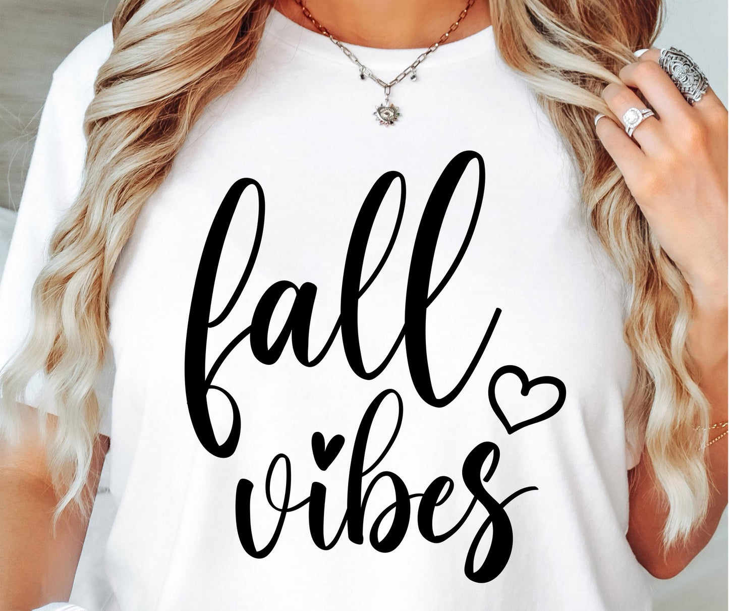 FALL Vibes  SVG and PNG, Retro Font T-shirt Design, Svg Files For Cricut, Silhouette, Digital Download (1)