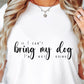 If i cant bring my dog im not going T-shirt Svg Png Design, Retro Groovy Sublimation, Dog Mom  Digital Download PNG File, Svg File, Commercial Use Matching Pocket Front Back