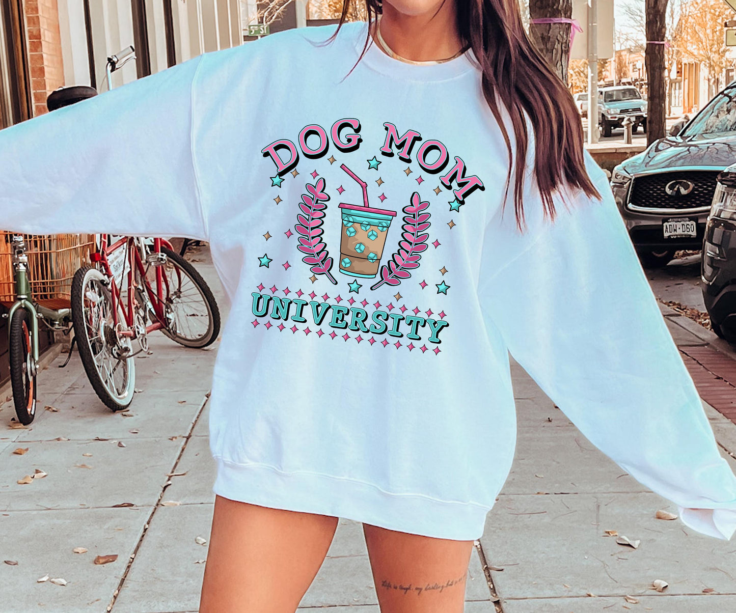 Dog Mom University T-shirt Png Design, Retro Hippy Sublimation, Funny Animal  Digital Download PNG File, Commercial Use