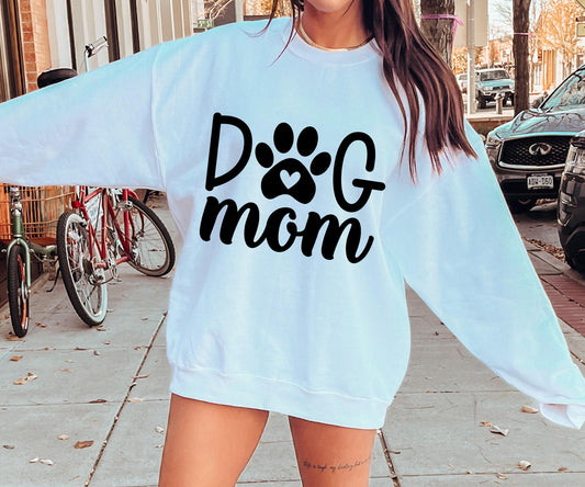 Dog Mom Paw Print T-shirt Svg Png Design, Retro Groovy Sublimation, Dog Mom  Digital Download PNG File, Svg File, Commercial Use Matching Pocket Front Back