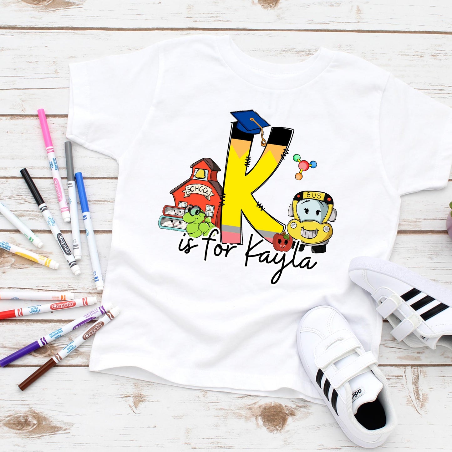 29x Back to School PNG Editable Canva Tumbler Templates, Add Your Own Name, Personalised Kids Canva Template, Sublimation Tee Designs