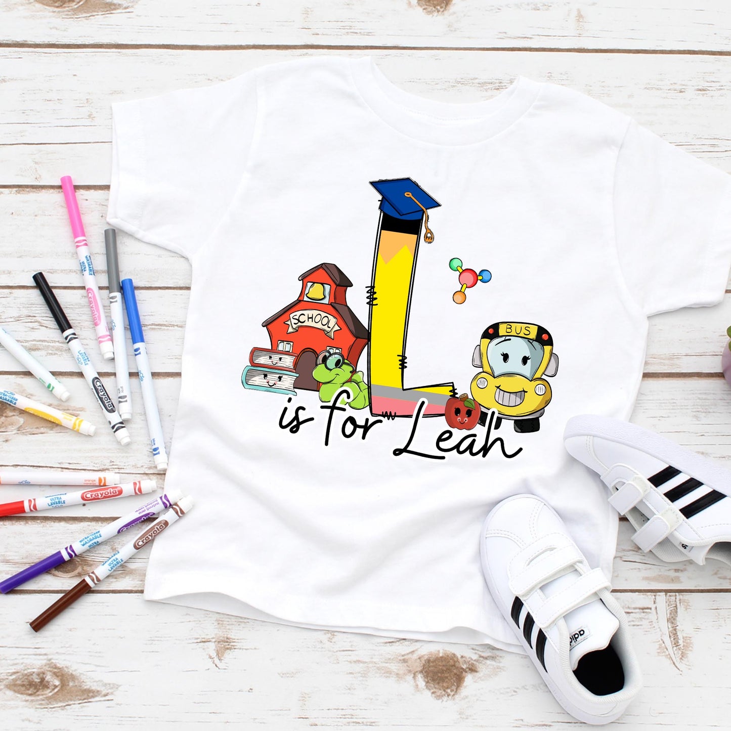 29x Back to School PNG Editable Canva Tumbler Templates, Add Your Own Name, Personalised Kids Canva Template, Sublimation Tee Designs