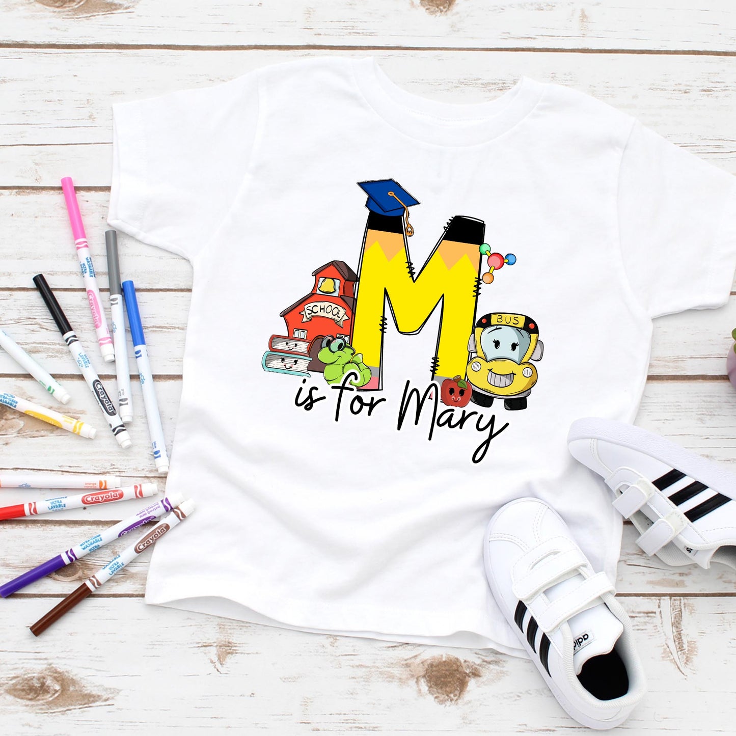 29x Back to School PNG Editable Canva Tumbler Templates, Add Your Own Name, Personalised Kids Canva Template, Sublimation Tee Designs