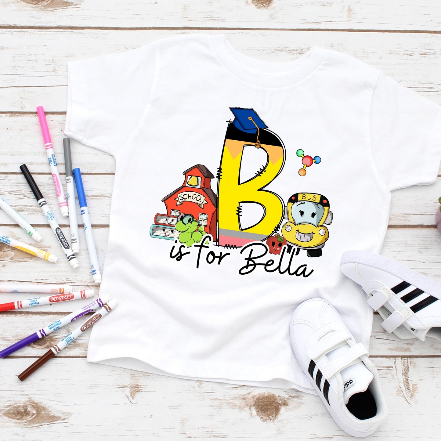 29x Back to School PNG Editable Canva Tumbler Templates, Add Your Own Name, Personalised Kids Canva Template, Sublimation Tee Designs