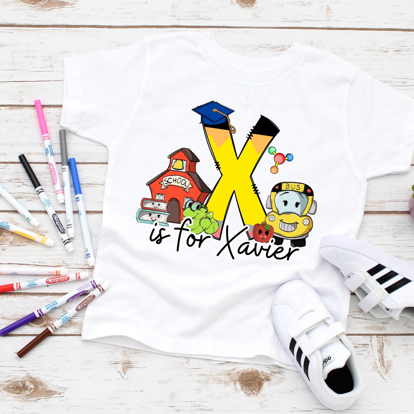 29x Back to School PNG Editable Canva Tumbler Templates, Add Your Own Name, Personalised Kids Canva Template, Sublimation Tee Designs