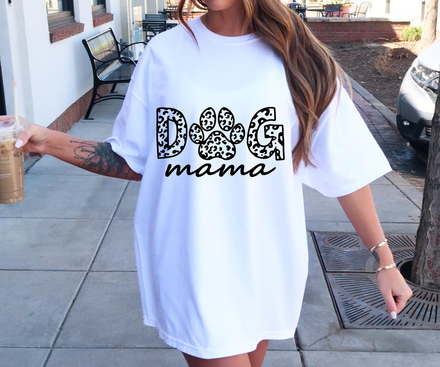 Dog Mama T-shirt Svg Png Design, Retro Groovy Sublimation, Dog Mom  Digital Download PNG File, Svg File, Commercial Use Matching Pocket Front Back