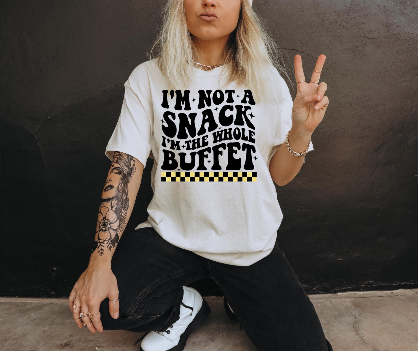 Im Not A Snack Im The Whole Buffet Svg Files, Svg Tshirt, Png and Svg Sublimation Design, Svg Files For Cricut, Silhouette