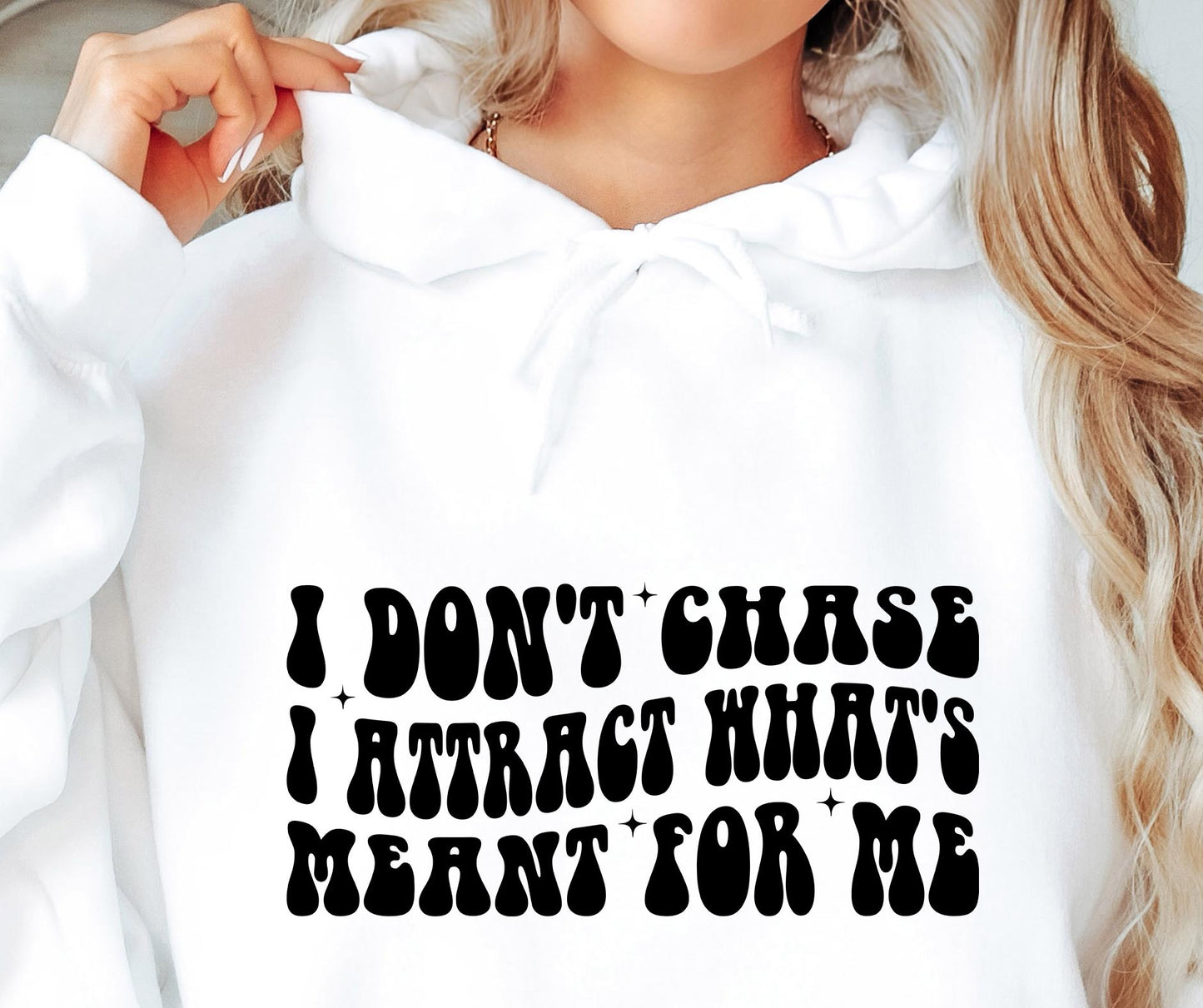 I Dont Chase I Attract Whats Meant For Me Svg Files, Svg Tshirt, Png and Svg Sublimation Design, Svg Files For Cricut, Silhouette