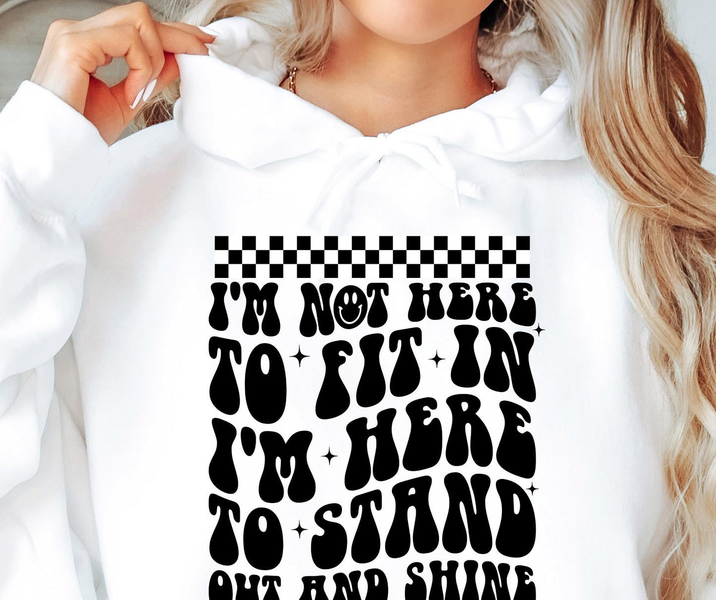 Im Not Here To Fit In Svg Files, Svg Tshirt, Png and Svg Sublimation Design, Svg Files For Cricut, Silhouette