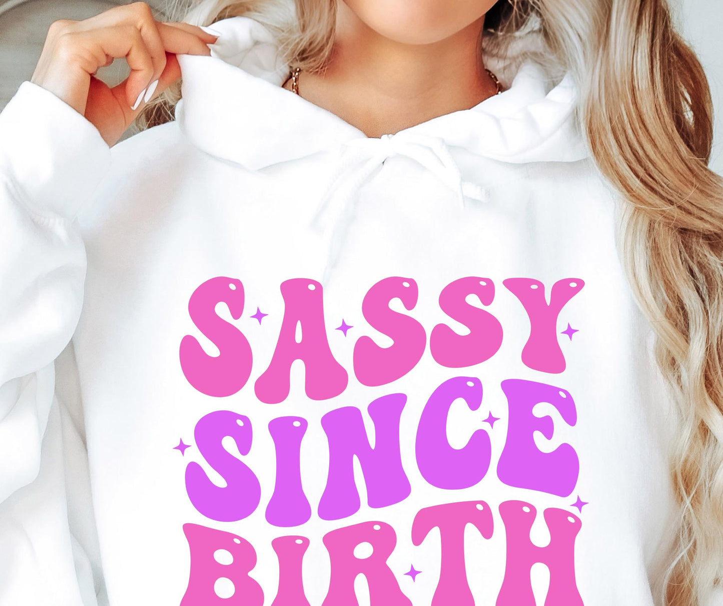 Sassy Since Birth Svg Files, Svg Tshirt, Png and Svg Sublimation Design, Svg Files For Cricut, Silhouette