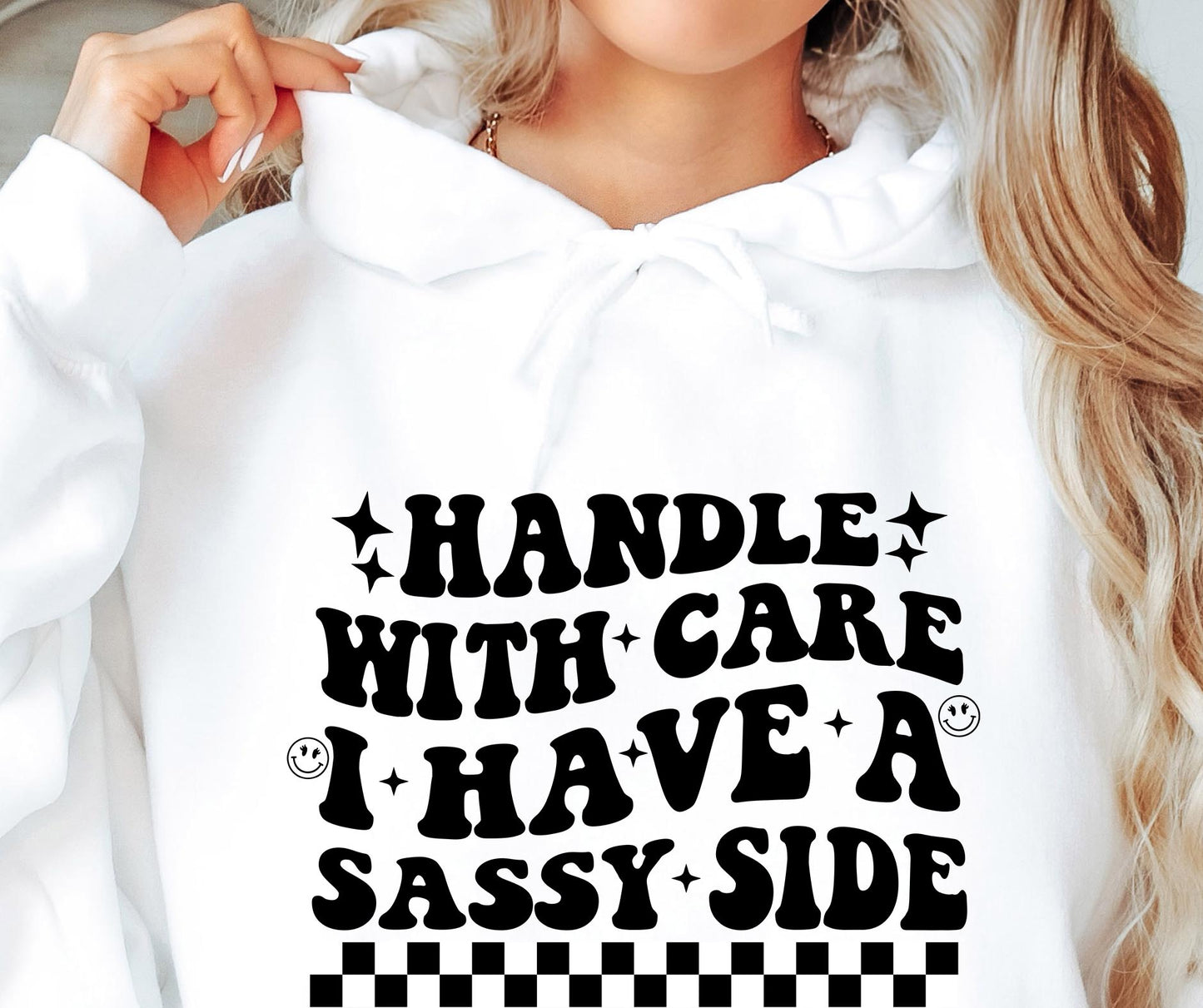 Handle With Care I Have A Sassy Side Svg Files, Svg Tshirt, Png and Svg Sublimation Design, Svg Files For Cricut, Silhouette