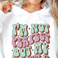 Im Not Perfect But My Attitude Is Svg Files, Svg Tshirt, Png and Svg Sublimation Design, Svg Files For Cricut, Silhouette