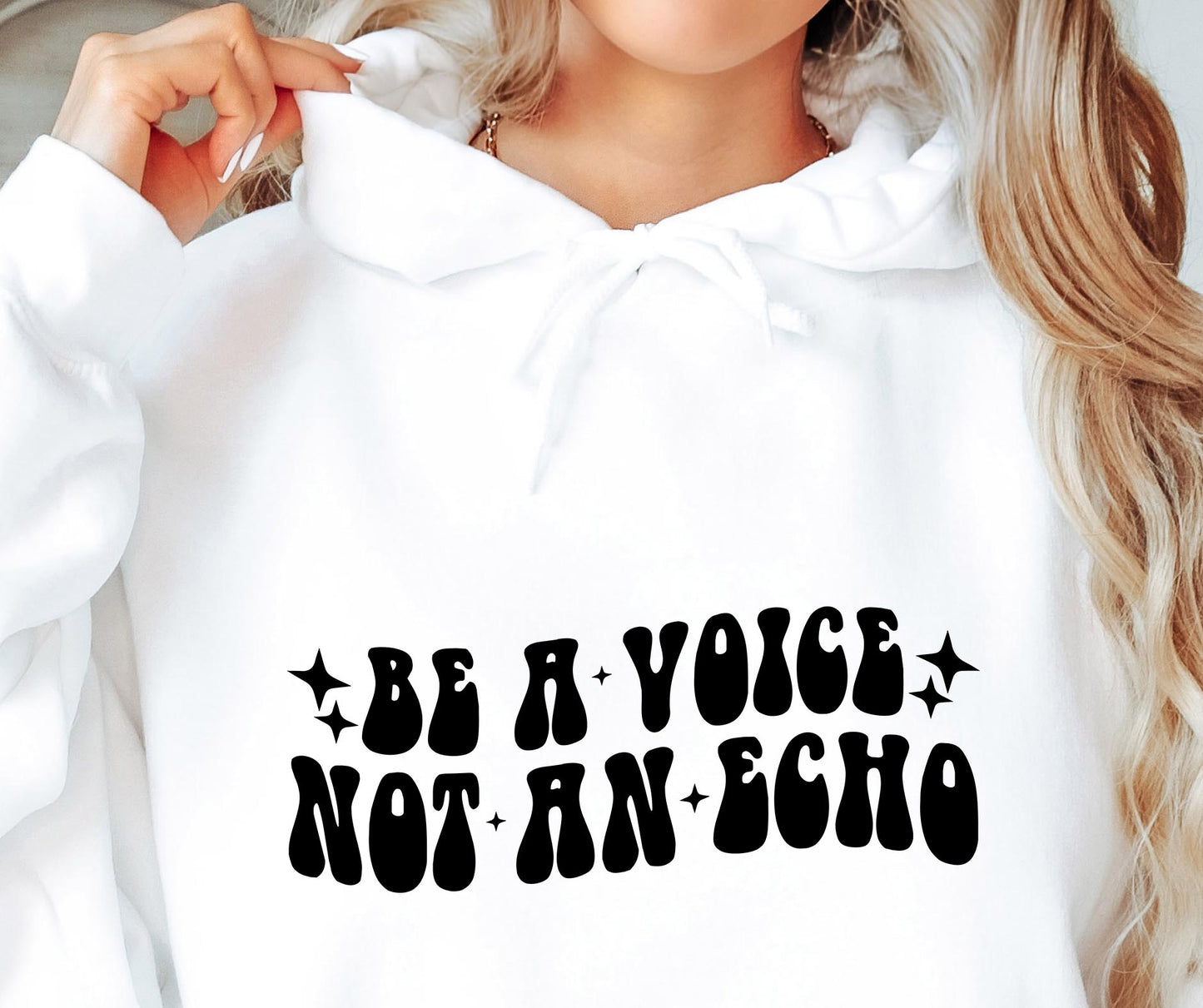 Be A Voice Not An Echo Svg Files, Svg Tshirt, Png and Svg Sublimation Design, Svg Files For Cricut, Silhouette