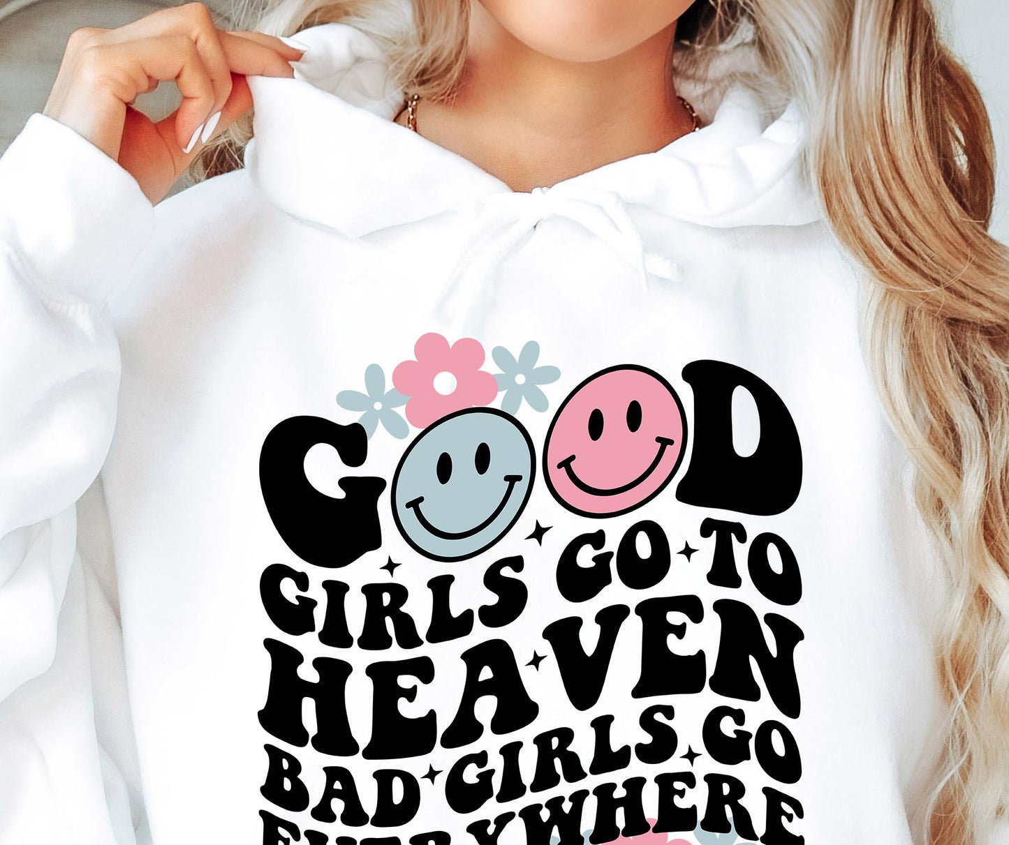 Good Girls Go To Heaven Svg Files, Svg Tshirt, Png and Svg Sublimation Design, Svg Files For Cricut, Silhouette