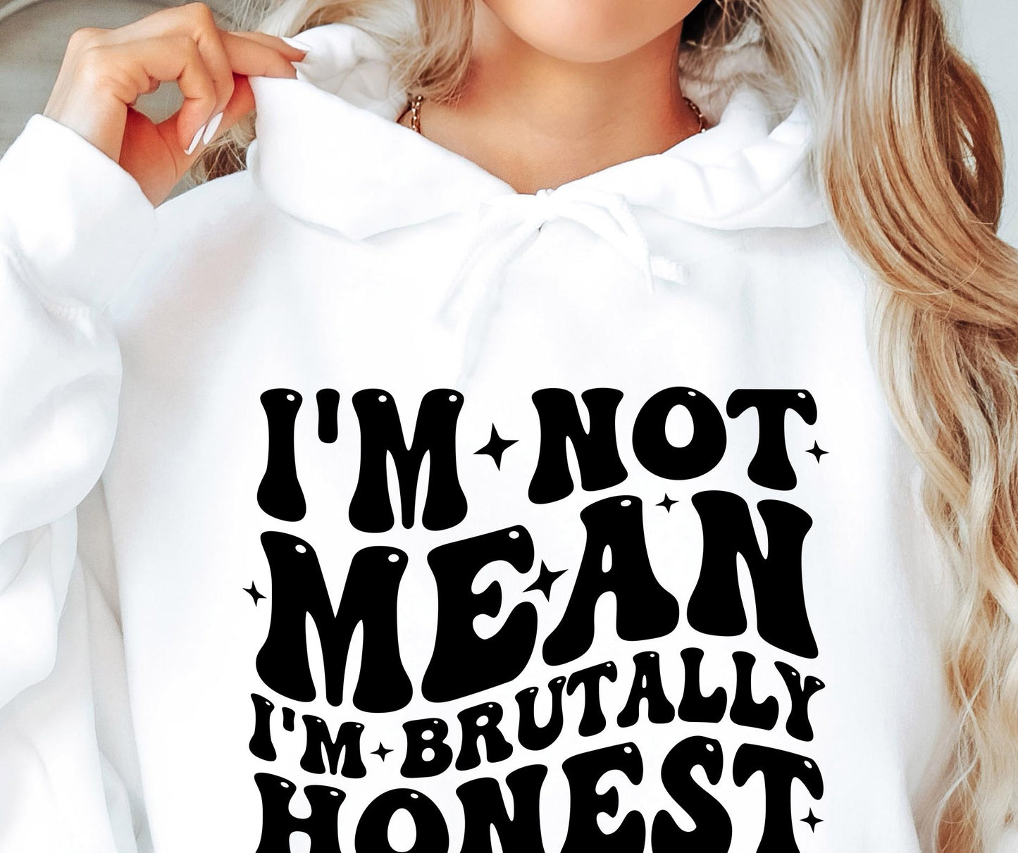 Im Not Mean Im Brutally Honest Svg Files, Svg Tshirt, Png and Svg Sublimation Design, Svg Files For Cricut, Silhouette