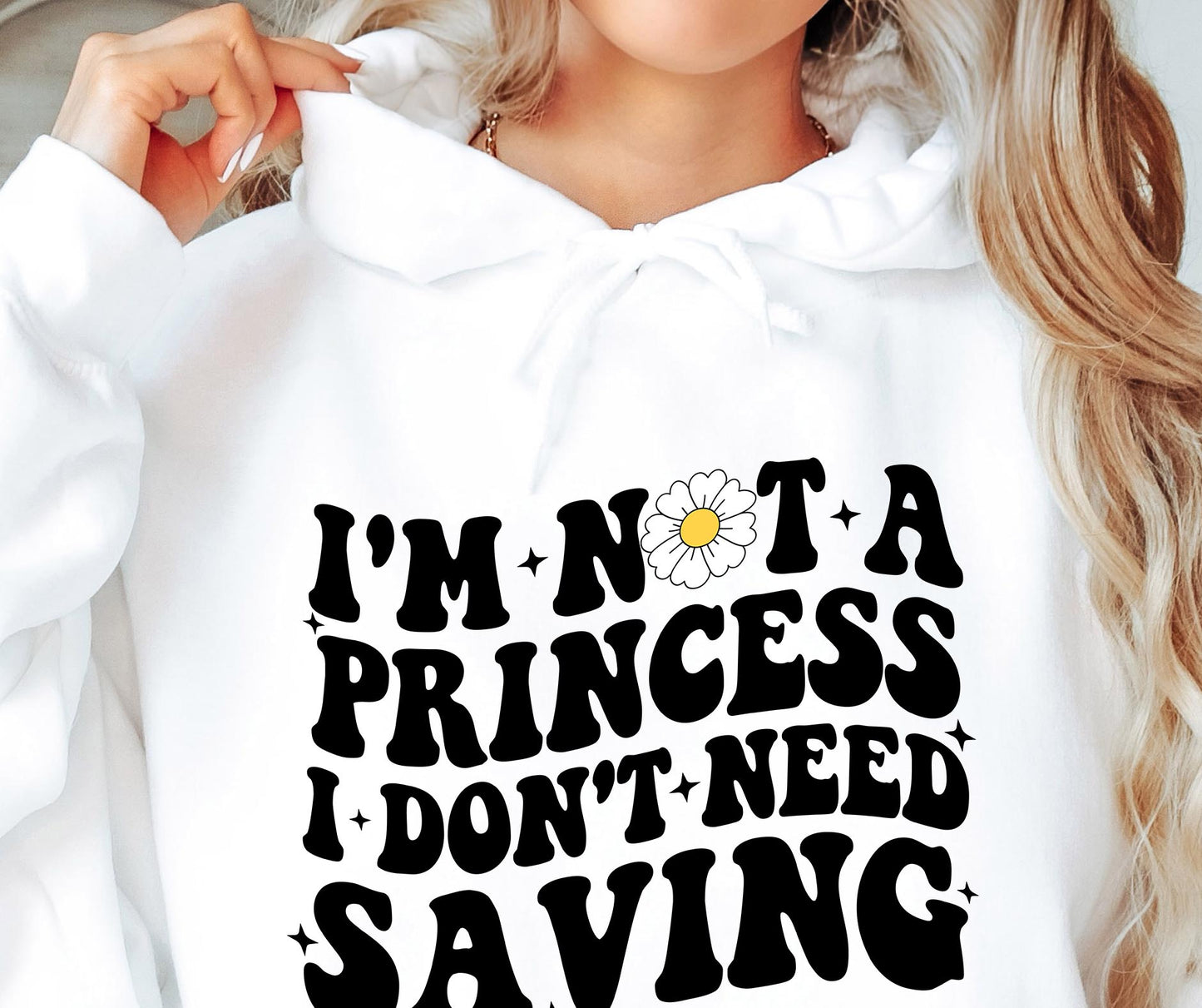 Im Not A Princess I Dont Need Saving Svg Files, Svg Tshirt, Png and Svg Sublimation Design, Svg Files For Cricut, Silhouette