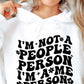 Im Not A People Person Svg Files, Svg Tshirt, Png and Svg Sublimation Design, Svg Files For Cricut, Silhouette