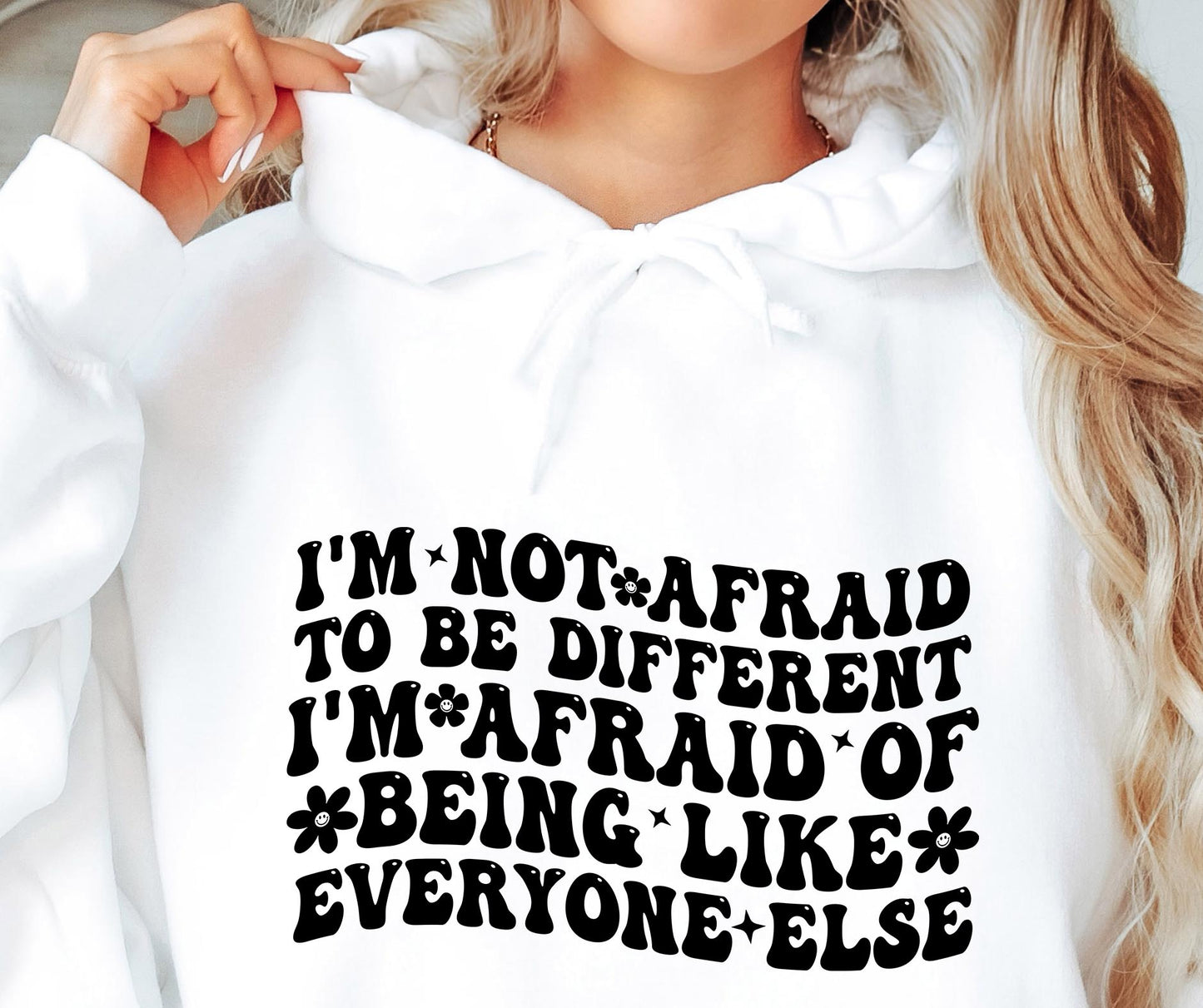 Im Not Afraid To Be Different Svg Files, Svg Tshirt, Png and Svg Sublimation Design, Svg Files For Cricut, Silhouette