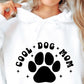 COOL DOG MOM , Retro Svg Tshirt, Png and Svg Sublimation Design, Svg Files For Cricut, Silhouette, pocket