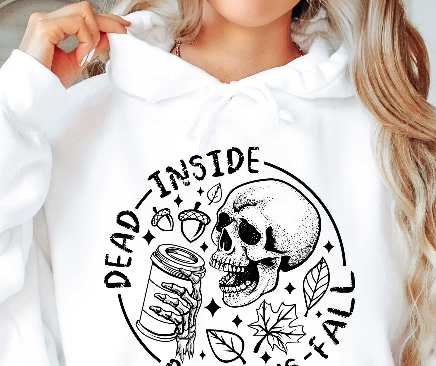 Dead Inside But Its Fall Svg Files, Svg Tshirt, Png and Svg Sublimation Design, Svg Files For Cricut, Silhouette