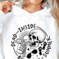 Dead Inside But Its Summer Skull Svg Files, Svg Tshirt, Png and Svg Sublimation Design, Svg Files For Cricut, Silhouette