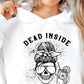 Dead Inside But Its Summer Ribbon Svg Files, Svg Tshirt, Png and Svg Sublimation Design, Svg Files For Cricut, Silhouette