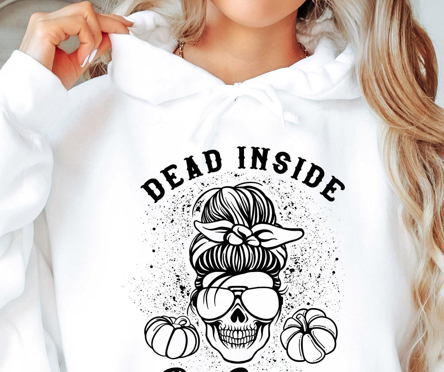 Dead Inside But Spiced Ribbon Svg Files, Svg Tshirt, Png and Svg Sublimation Design, Svg Files For Cricut, Silhouette