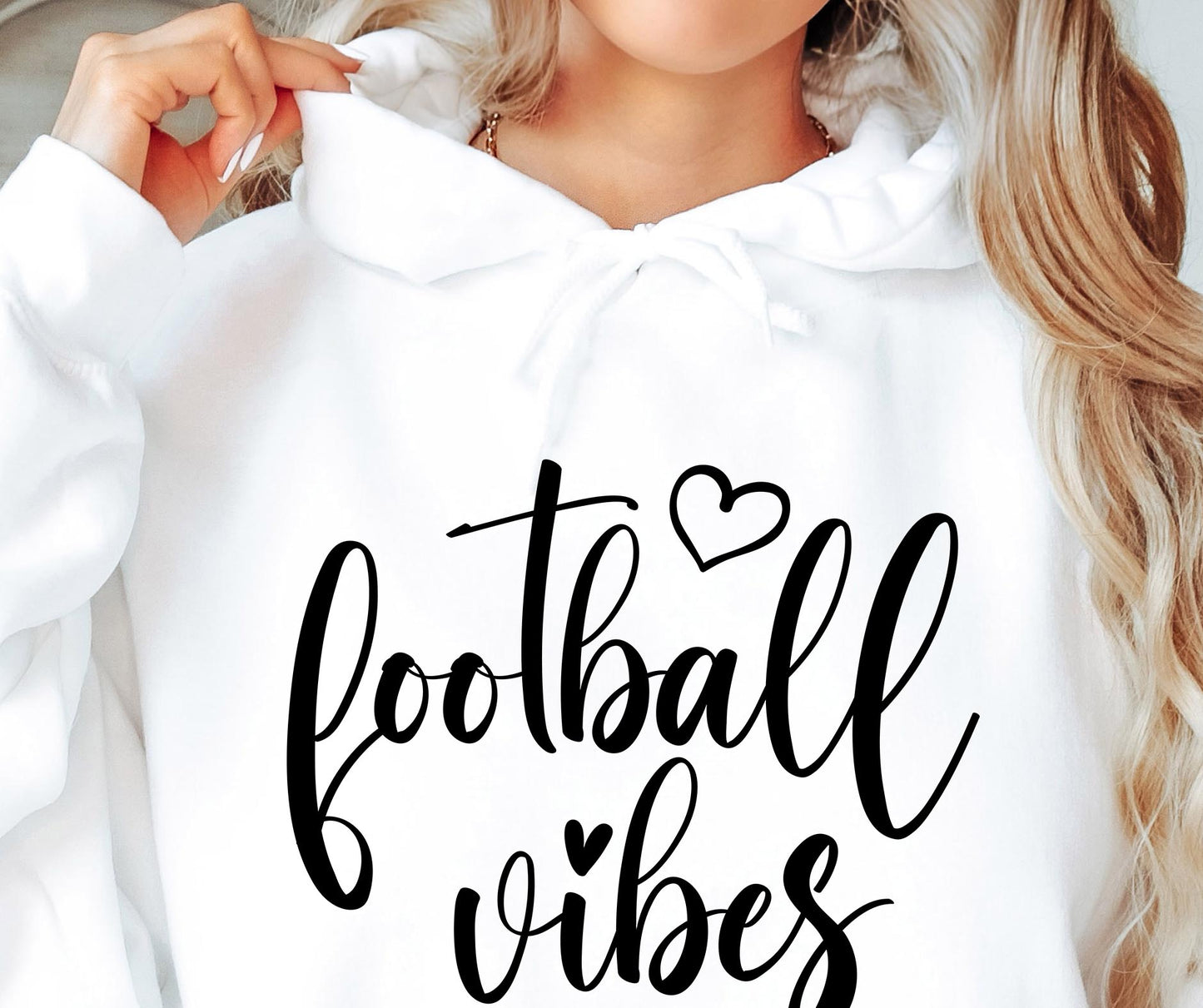 FOOTBALL Vibes  SVG and PNG, Retro Font T-shirt Design, Svg Files For Cricut, Silhouette, Digital Download (1)