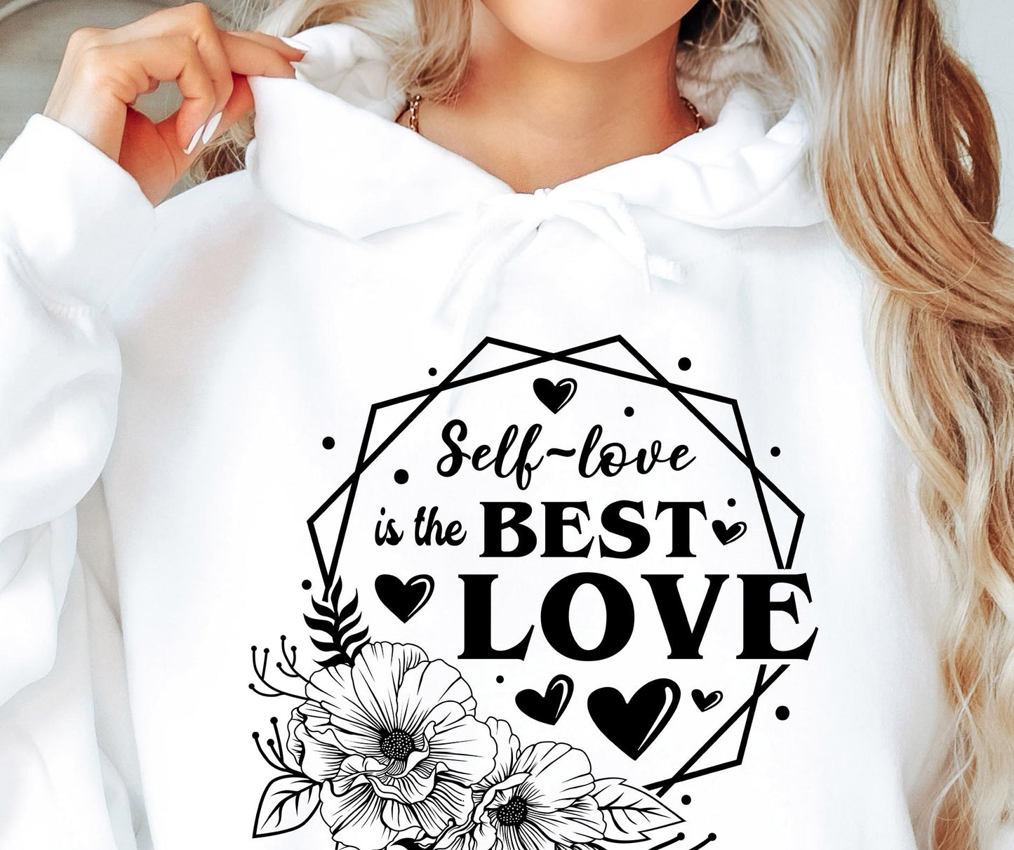 Self Love is the Best Love Svg Files, Svg Tshirt, Png and Svg Sublimation Design, Svg Files For Cricut, Silhouette