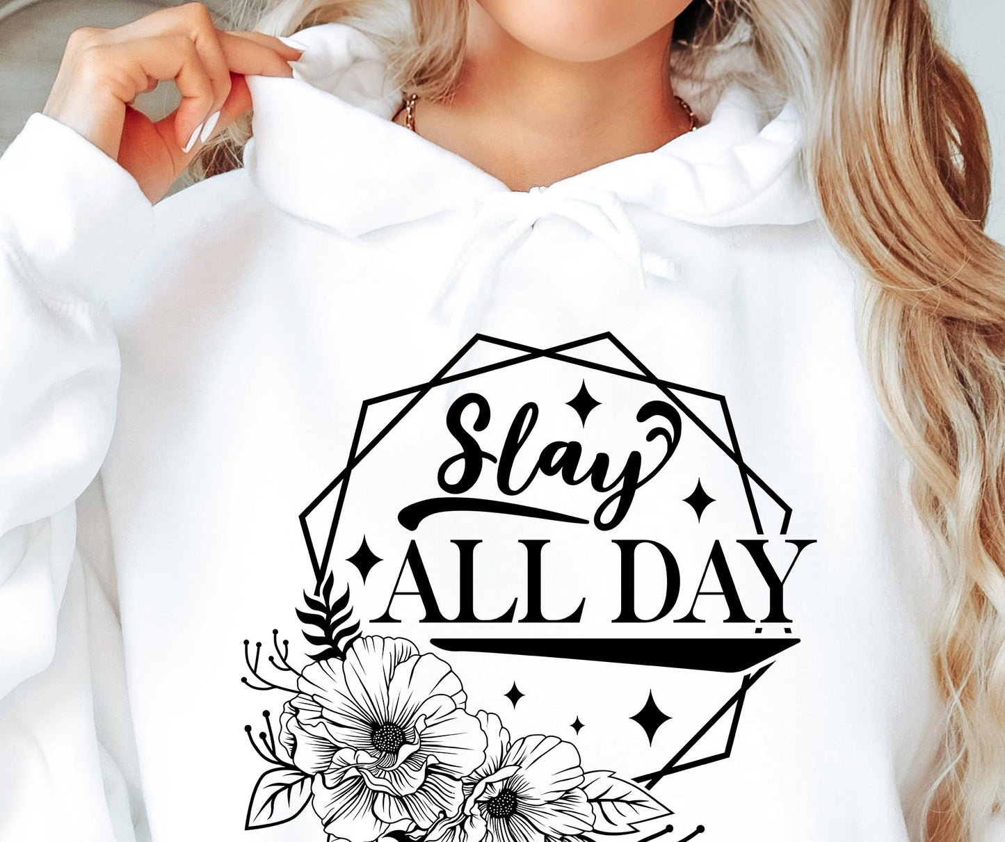 Slay All Day Svg Files, Svg Tshirt, Png and Svg Sublimation Design, Svg Files For Cricut, Silhouette (1)