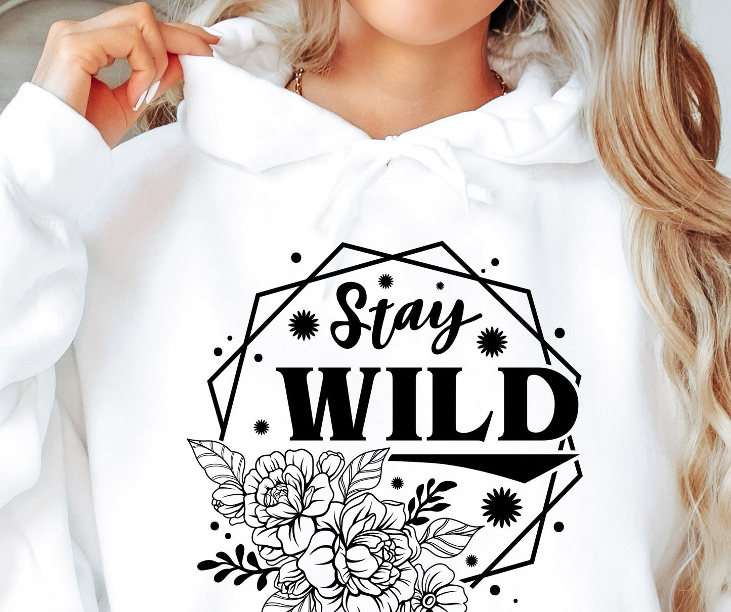 Stay Wild Svg Files, Svg Tshirt, Png and Svg Sublimation Design, Svg Files For Cricut, Silhouette